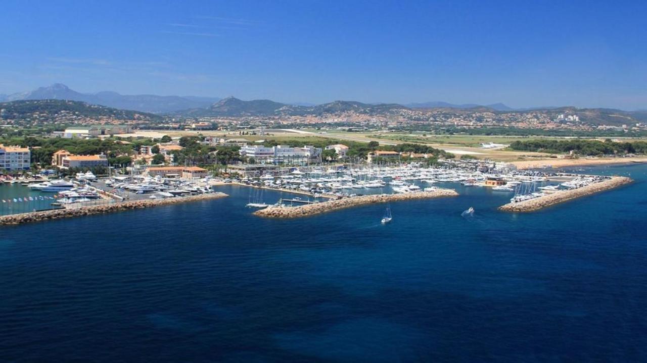La Gavine studio vue mer Hyères Esterno foto